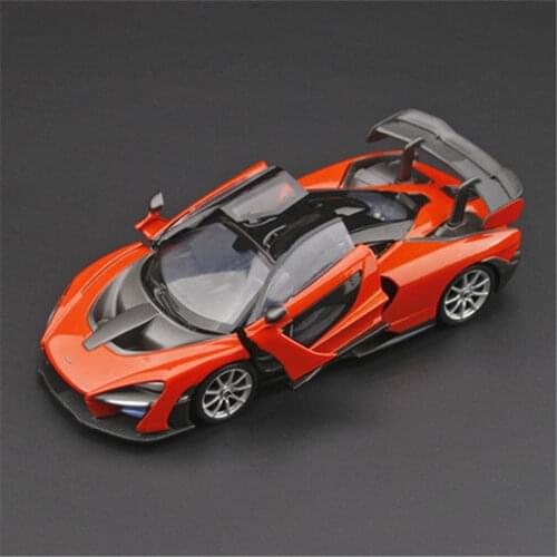 1:24 Mclaren Senna Alloy Sports Car Model Diecast High Simulation Metal Toy Vehicles Supercar Model Collection Children Toy Gift