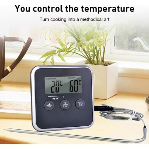 NEW Electronic Food Thermometer Digital Thermometer For Meat BBQ Probe Milk Oil Temperaure Sensor Cooking Tools For Kitchen