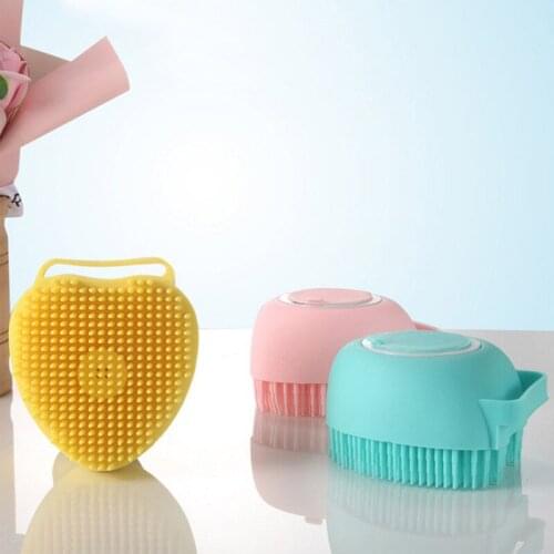 Pet Can Be Filling Bath For Liquid Massage Bath Silicone Brush