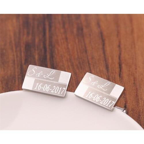 Custom mens and womens French shirt cuff links, DIY plaid shirt cuff links, fashionable, beautifully designed jewelry