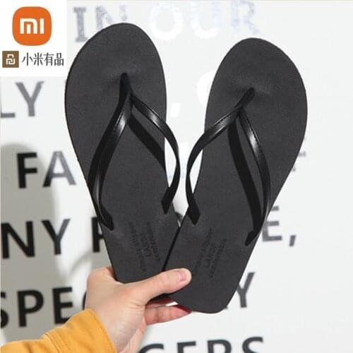 Xiaomi youpin couple men and women flip-flops simple non-slip clip drag flat beach shoes sandals and slippers