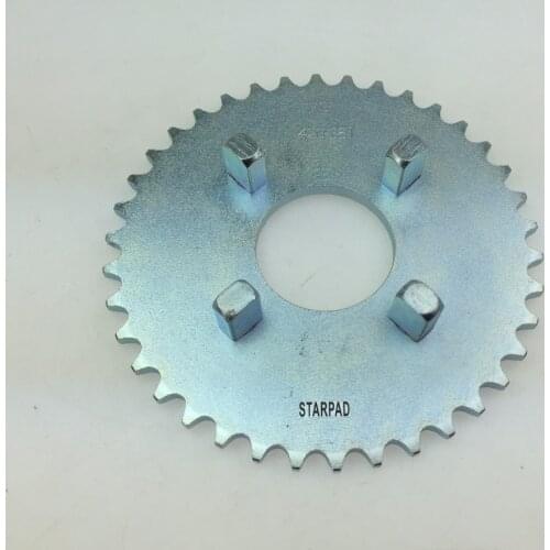 STARPAD For Jincheng CJ70 angel DAX giraffe modified motorcycle accessories 420 tooth disc 32/38 tooth sprocket wheel