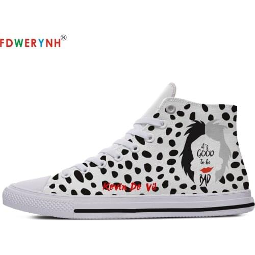 Mens Casual Shoes White Immortal Band Kevin De Vil Band Customized Printed Men High-top Canvas Shoes Breathable Shoes