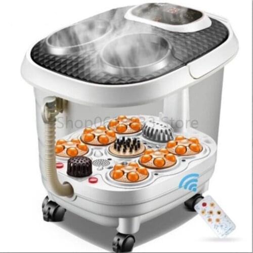 Foot Bath Automatic Feet Soaking Electric Massage Constant Temperature Foot Bath Foot Spa Hot Tub Heated Foot Bath Adult Home