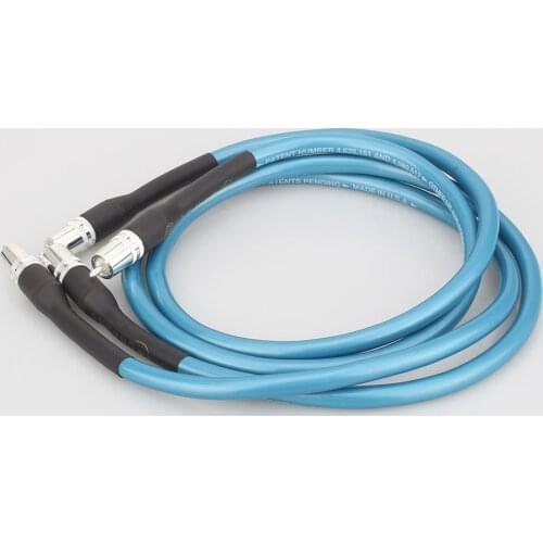 High Qaulity Pair hexlink golden 5-C rca INTERCONNECT CABLE RCA Analogue Cable For HIFI CD AMP