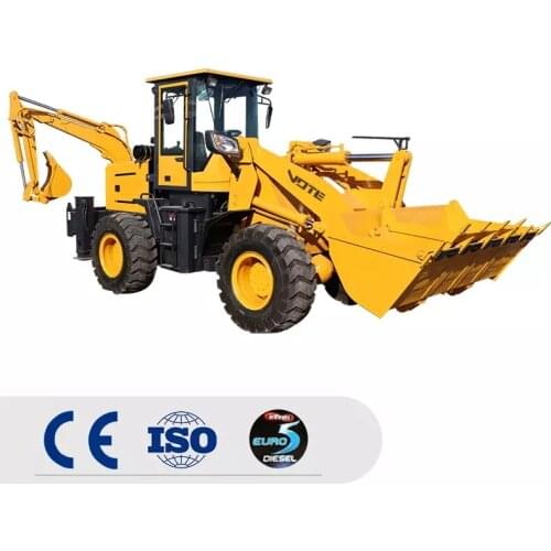 Factory Supply 3Ton Hydraulic Back Hoe Loader Backhoe Retail Price Crawler Drive EPA Approved