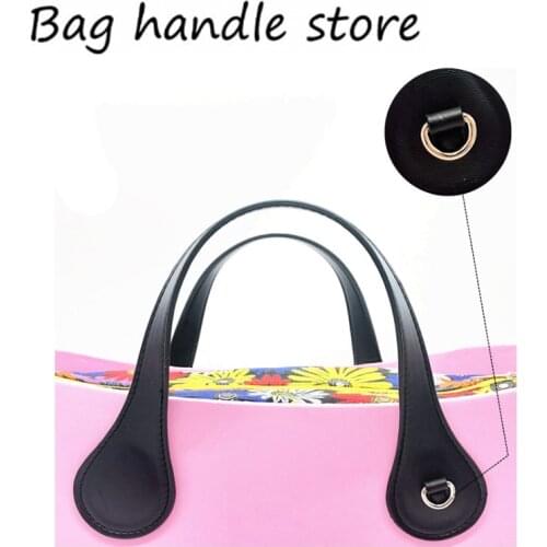1 pair 44 cm bag handles with hook for shoulder strap for obag handbags accessary