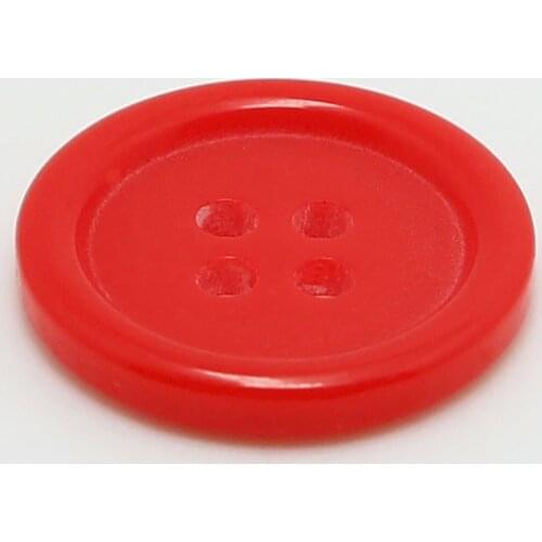 1 Packet 15mm Dia Resin Sewing Buttons Scrapbooking 4 Holes Round Colorful DIY Findings (Approx 100 PCs/Packet)