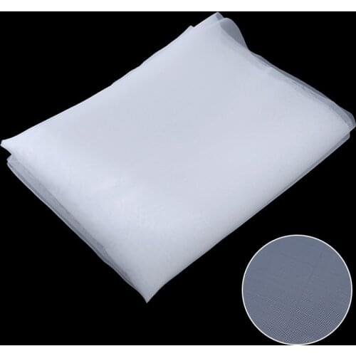 1 Yard 100x127cm 43T 110 Mesh White Polyester Silk Screen Printing Mesh Fabric Tool For Screen Printing Plate Technology DIY