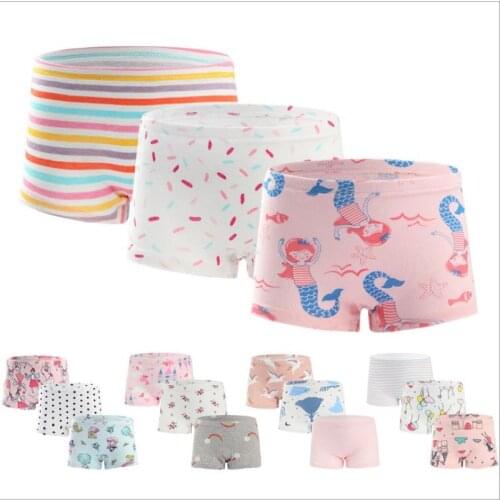 3pcs/lot Baby girl briefs kids girls underwear children underwear girls pant childrens pants drop shipping