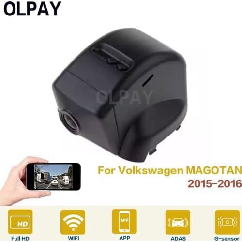 For Volkswagen MAGOTAN 2015 2016 Car DVR Driving Video Recorder Control Wifi Registrator Dash Cam