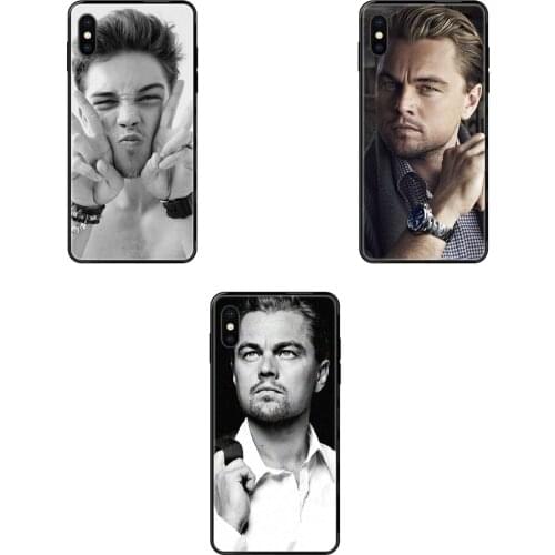 Special Luxury Black Soft Phone Case Leonardo Dicaprio For Huawei Honor 20 20I 20S 10 10I 6A 7A 7X 8C 8X 9 9A 9I 9X Lite Pro Men