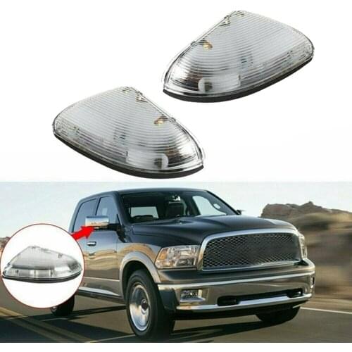 For Dodge RAM 1500 2009~2014 RAM 2500 2010~2014 Car Side Rearview Mirror LED Turn Light Rear View Indicator Blink Signal Light
