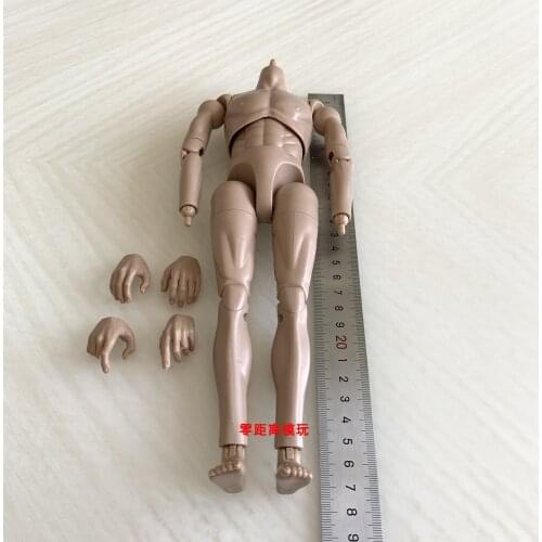 1:6 Ordinary skin male soldier body encapsulation key movable 12 inches