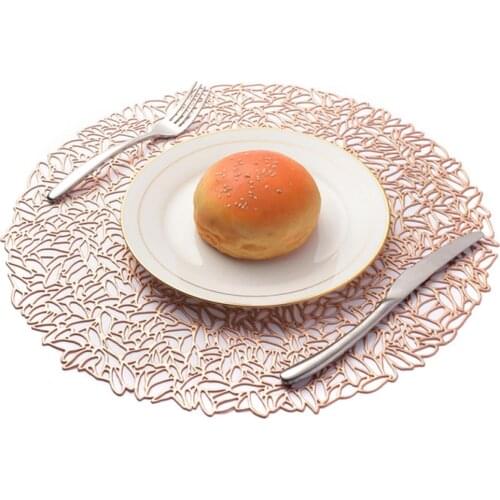 Round Seeds Pattern Heat Placemat Mat Resistant Cup Bowl Pad Coaster For Kitchen Party Table Decoration Accessories