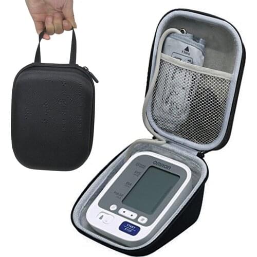 New Hard Travel Carrying Case for Omron 10 Series Wireless Upper Arm Blood Pressure Monitor with Cuff (BP786 / BP785N / BP791IT)