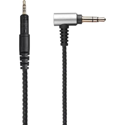 Replacement headphone cable -Audio Cable Extension Music Cord for ATH-M40x M50x M60x wired Gaming Headphone Headset