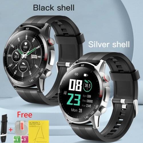 Sports Smart Watch Laser Treatment Heart Rate Blood Pressure Blood Oxygen Fitness Tracker Waterproof For Android IOS Watch F600