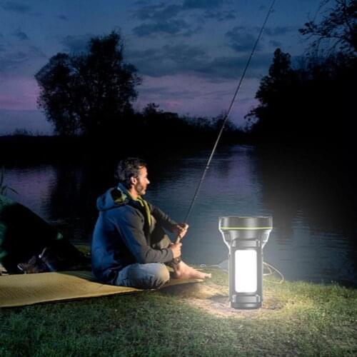 Convenient Rechargeable Flashlight Long Illumination Distance 140LM Super Bright LED Handheld Spotlight Torch for Emergency