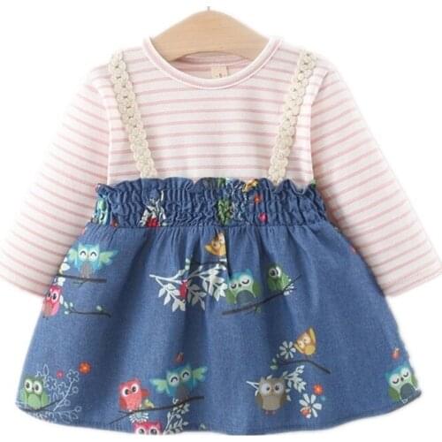 XJYIYUANLC Denim Dresses For Babies