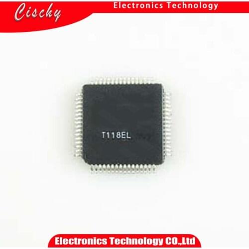 1pcs/lot T118EL T118 TQFP64 CD.VCD.DVD. Car Accessories IC