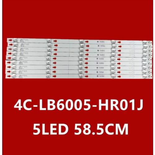 9 teile/los TCL 60A730U L60P2-UD 60D2900 led-hintergrundbeleuchtung 60HR330M05A0 4C-LB6005-HR01J bildschirm LVU600LG0T5 5 lampen