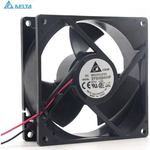 Brand New for delta EFB0924VHF 9CM 9032 24V 0.27A 90*90*32mm case axial cooling fan