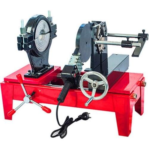 HDC160 Hot Melt Butt Welder 63-160 Socket Weld Pipe Butt Welding Machine PPR Water Pipe Hot Melt Machine With Die Head 220V