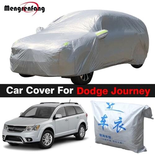 Full Car Cover For Dodge Journey 2008-2021 Auto Outdoor Anti-UV Sun Snow Rain Ice Resistant Cover Dust Proof