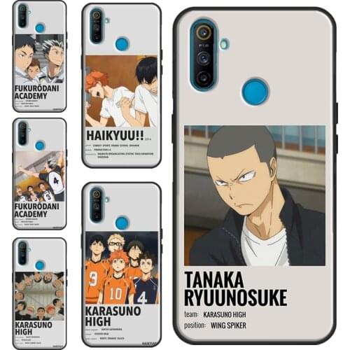 Anime Haikyuu Love Volleyball For OnePlus 9 8 Pro 7 Nord 9R 8T Case Cover For Realme 8 Pro 7 6 Q3 C3 C11 C15 C21 GT Neo