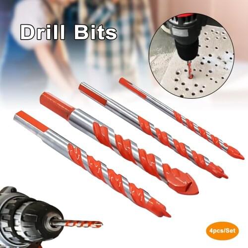 Electric Tools Diamond Drill Bit Hammer Concrete Ceramic Tile Metal Drill Bits Round Shank DIY Wall Hole Saw Drilling 2
