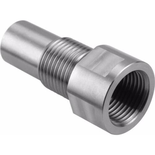 Oxygen Sensor O2 Oxygen Lambda Sensor Extension Spacer Joints Catalytic Converter 50Mm Stainless Steel M18*1.5