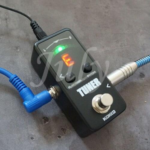 KOKKO tuning table effector mini monoblock TUNER guitar bass tuning POLYTUNE