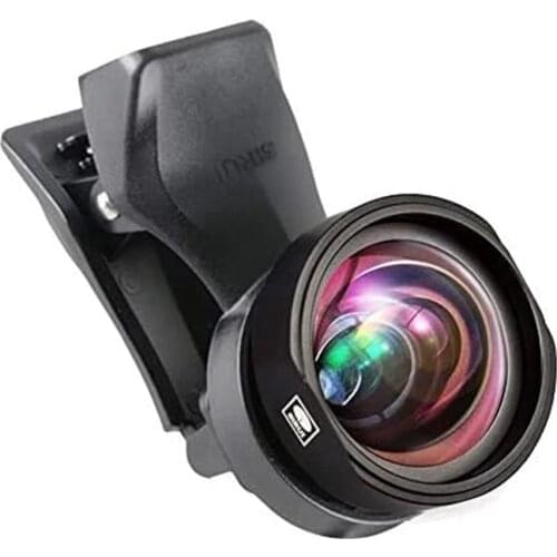 Sirui 18MM Wide Angle 10X Macro Phone Lens Fisheye Telephoto Portrait Camera Phone Lenses with Clip Adapter for iPhone 12 Pro
