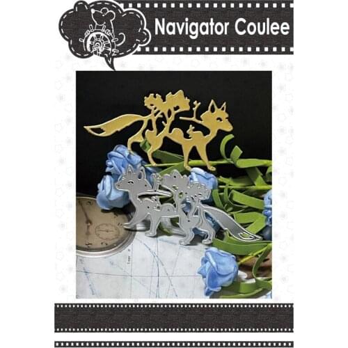 Metal cutting template animal Timberwolves died of novice scrapbook decoration stamps and mold craft supplies 2021 new