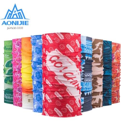 AONIJIE TJ111 Multifunctional Sports Headwear Headband Bandana Balaclava Face Cover Scarf Sweatband Hairband Gym Cycling Yoga