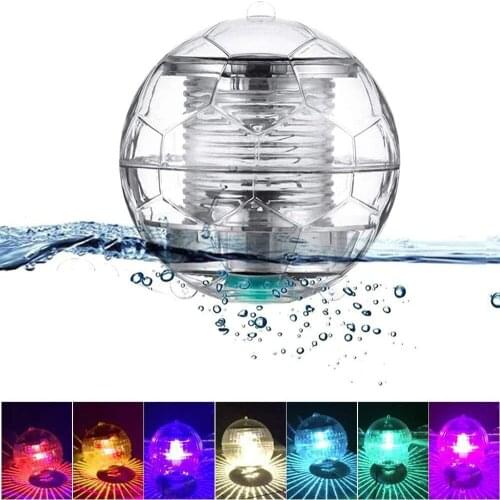Yohencin Color Changing Globe Night Light Waterproof Swimming Pool Garden Party Solar Floating Light Pond Light Pool Light