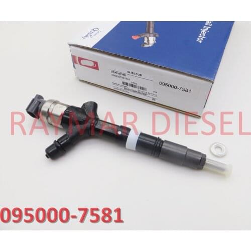 Genuine Diesel Common Rail Fuel Injector 095000-7580, 095000-7581, 095000-5120, 095000-5420, 095000-6890, 095000-7210