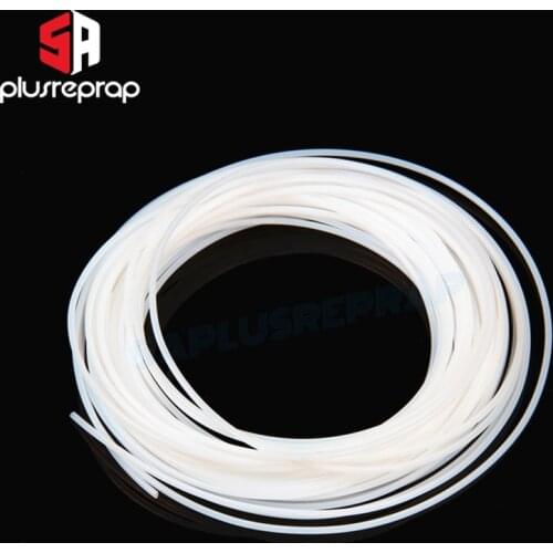 10 Meter 2x3mm or 2x4mm PTFE Tube For 1.75mm Filament J-head Thorat 3D Printer Parts Pipe