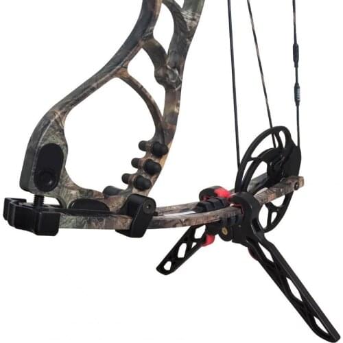 Folding Long Short Bow Frame Removable Compound Arrow Holder Rack Removable Compound Bow Stand For Shooting Archery