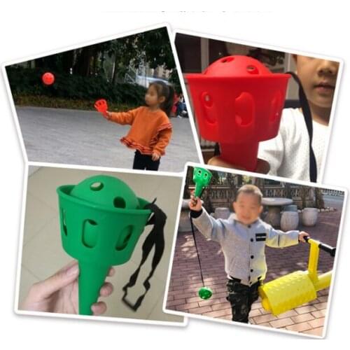 Fun Ball and Cup Toy Set for Children Outdoor Throw and Catch Ball Game Toy Softball Kendama for Beginner Kids Motor Skills Toy