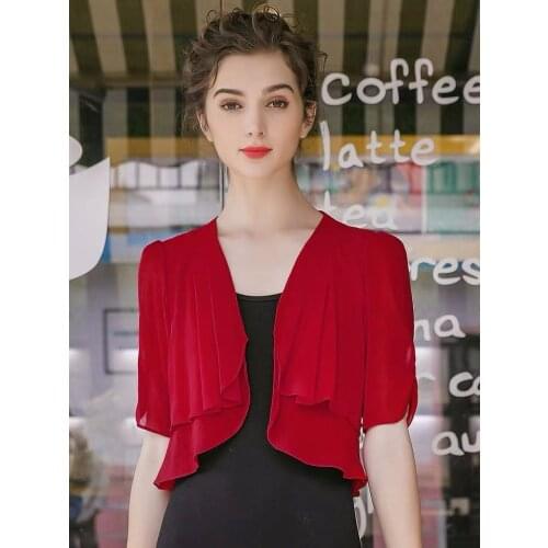 Women Thin Coat Casual Summer Sun Protection Clothes office chiffon Cardigan Shirt plus size Tops Blouse Elegant Blusas 7XL 8XL