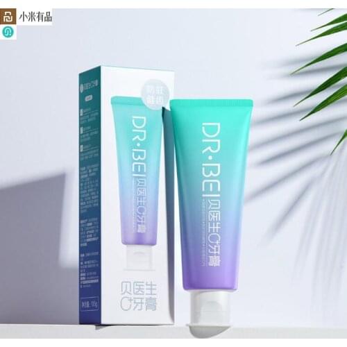 New Youpin Doctor B 0+ anti-mite toothpaste Reinforced tooth hardness long-lasting chilly tone 100g/pcs Teeth cleaner