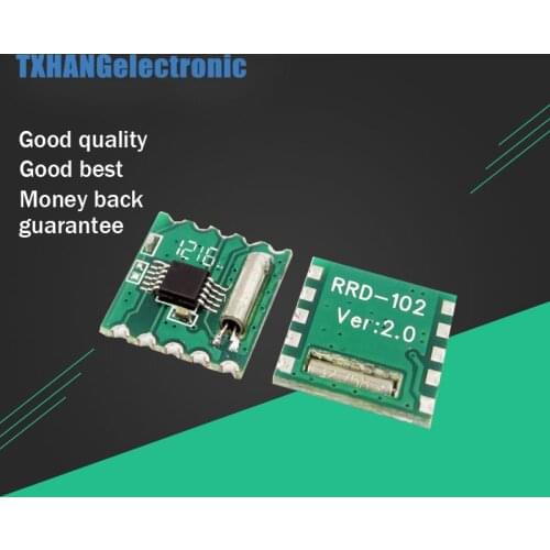 5PCS FM Stereo Module Radio Module RDA5807M RRD-102V2.0 Wireless Module diy electronics