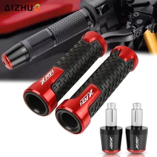 Aluminum FOR HONDA XADV 750 2017-2018 XADV Handlebar Grips Motorcycle Handle Bar Cap End Plug 7/8'' 22MM Handlebar Grips