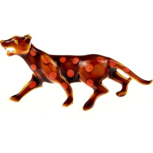 CINDY XIANG Lovely Enamel Leopard Brooch Pins For Women And Men Alloy Cute Animal Tiger Brooches Bag Coat Badges Jewelry Gifts