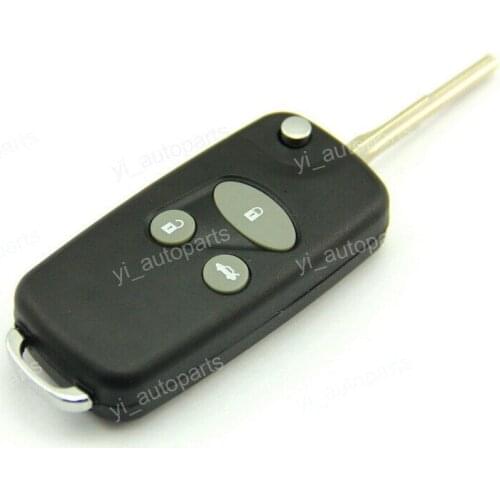 3 Buttons Remote Flip Folding Key Shell Case For Honda Civic Accord HRV CRV S2000