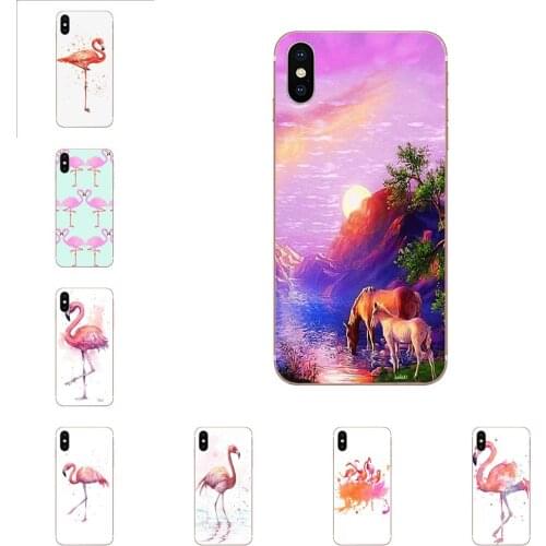 Cover Friendship Flamingo On Mint Lake For HTC Desire 530 626 628 630 816 820 830 One A9 M7 M8 M9 M10 E9 U11 U12 Life Plus