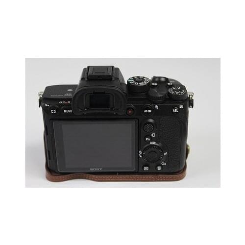 Handwork Photo Camera Genuine leather Bag Body Case For sony A7R4 A7RM4 A7RIV A74 Alpha 7RIV ILCE-7RM4 Protective sleeve box