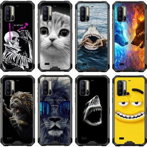 Back Soft Silicone Phone Covers for Ulefone Armor 7 case 6.3 inch Mobile Phone Cases for Ulefone Armor7 armor7 case shell Bags